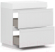 Миниатюра изображения товара Тумба под умывальник Belux Базель Н 80-02 (18, белый матовый)