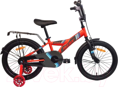 Детский велосипед AIST Stitch 18 2023 (красный, разобранный, в коробке)
