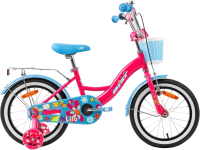 Детский велосипед AIST Lilo 2023 в коробке разобранный (16, розовый) - 