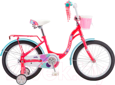 Детский велосипед STELS Jolly 18 V010 / LU084748 (розовый, разобранный, в коробке)