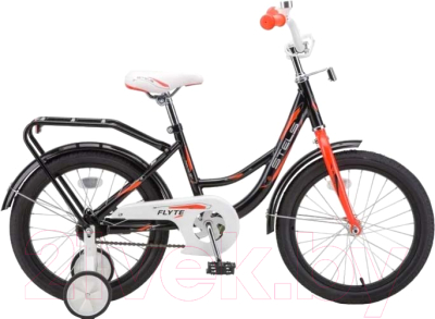 Детский велосипед STELS Flyte 16 (11 черный/красный, разобранный, в коробке)