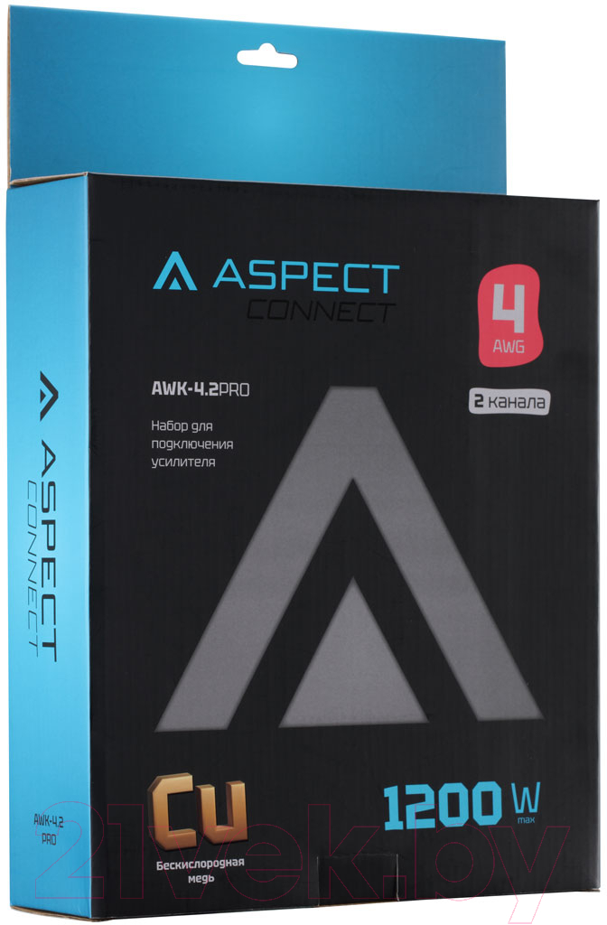 Набор для подключения автоакустики ASPECT AWK-4.2PRO