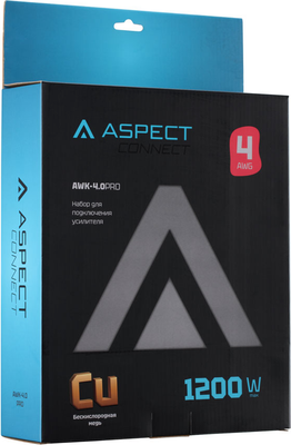 Набор для подключения автоакустики ASPECT AWK-4.0PRO