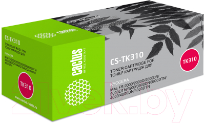 Тонер-картридж Cactus CS-TK310