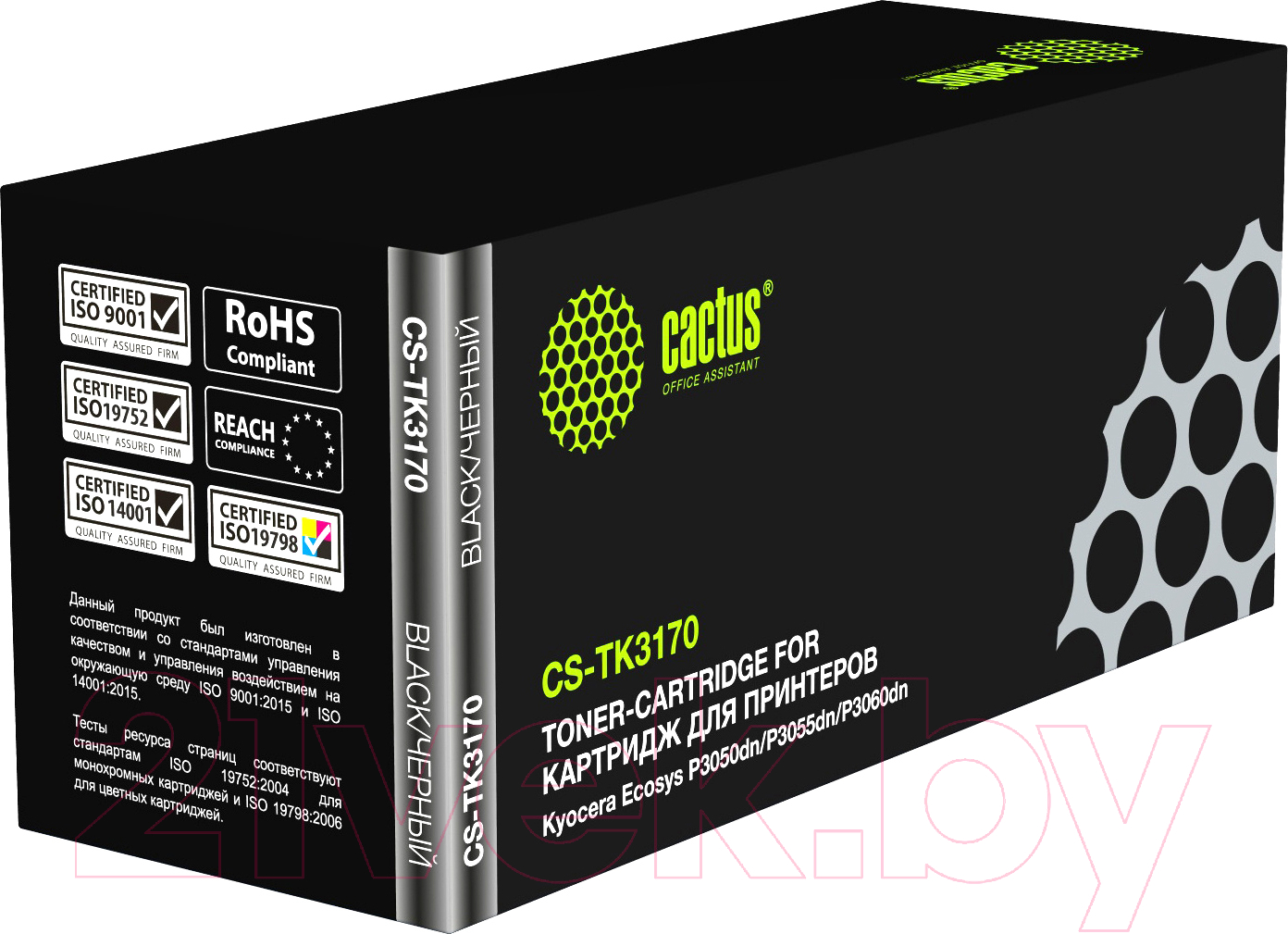 Тонер-картридж Cactus CS-TK3170