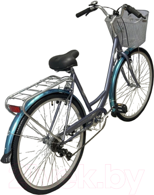 Велосипед STELS Navigator 28 395 V (20, серо-голубой, разобранный, в коробке)