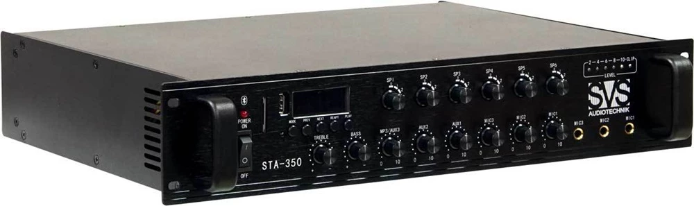 Трансляционный микшер-усилитель SVS Audiotechnik STA-350 — фото 2