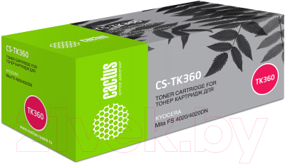 Тонер-картридж Cactus CS-TK360