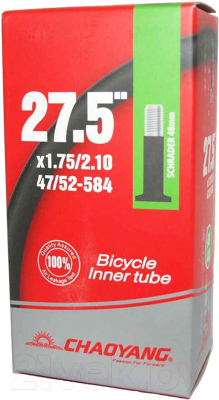 Изображение товара Камера для велосипеда Chaoyang 27.5x1.75/2.10 AV-48MM / Y130303 