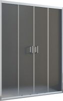 Душевая дверь Veconi 150x185 / VN45-150-02-19C1 (стекло матовое/хром) - 