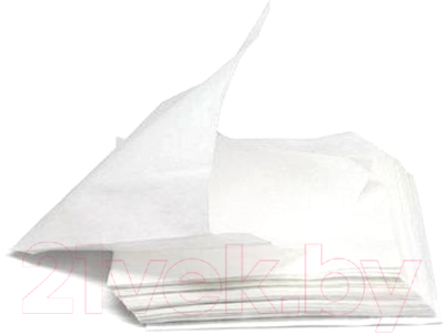 Набор бумажных пакетов Паксервис 175x180 / 286276 (2000шт, белый)