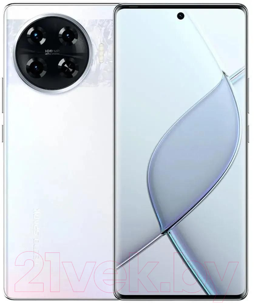 Смартфон Tecno Spark 20 Pro+ 8GB/256GB / KJ7 (Lunar Frost)