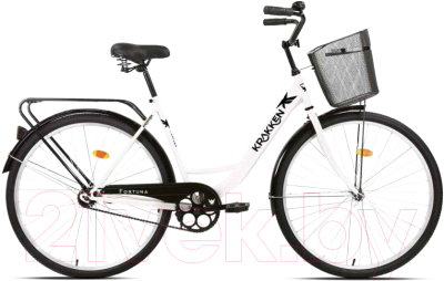 Велосипед Krakken Fortuna 28 2023 (белый, разобранный, в коробке)