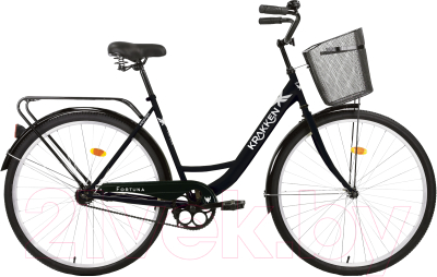 Велосипед Krakken Fortuna 28 2023 (черный, разобранный, в коробке)