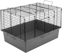 Клетка для грызунов Homepet №2 87984 (58x40x32.5см, серый/черный) - 