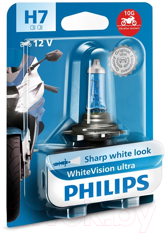 Автомобильная лампа Philips 12972WVUBW