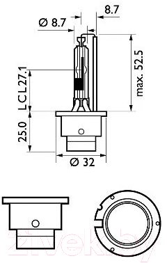 Автомобильная лампа Philips 85126SYS1