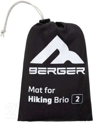 Пол для палатки Berger Hiking Mat for Brio 2 / BHMB224FP-01 (темно-серый)