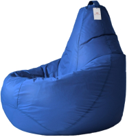 Бескаркасное кресло Mio Tesoro Груша XL / GF-110x80-SI (синий) - 