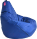 Бескаркасное кресло Mio Tesoro Груша XL / GF-110x75-SI (синий) - 