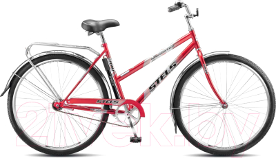 Велосипед STELS Navigator 28 300 Lady Z010 (20, красный, разобранный, в коробке)