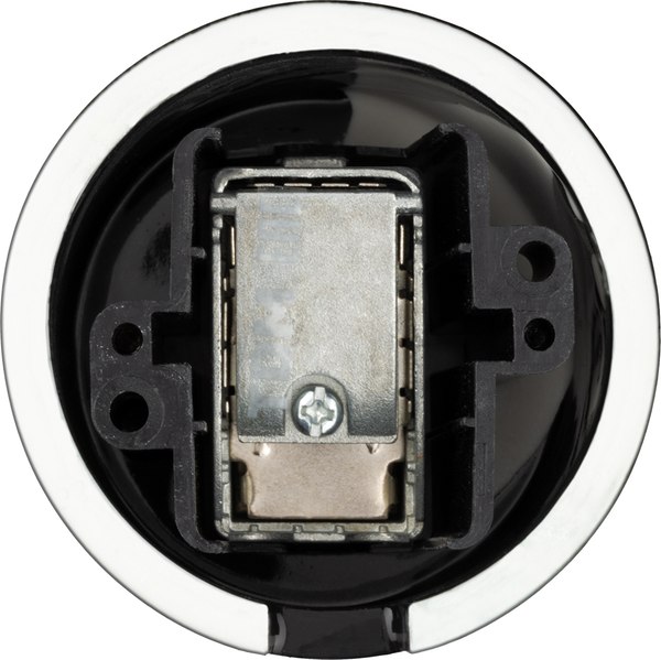 Розетка TDM Болонь SQ1820-0253 (черный)