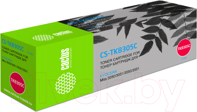 Тонер-картридж Cactus CS-TK8305C