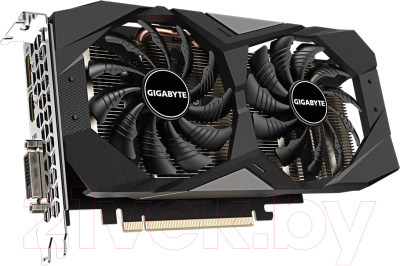 Видеокарта Gigabyte GeForce GTX 1650 4GB D6 Windforce OC (GV-N1656WF2OC-4GD 3.0)