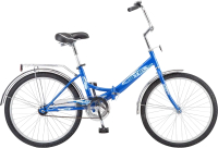 Велосипед STELS Pilot 24 710 C (14, синий, разобранный, в коробке) - 