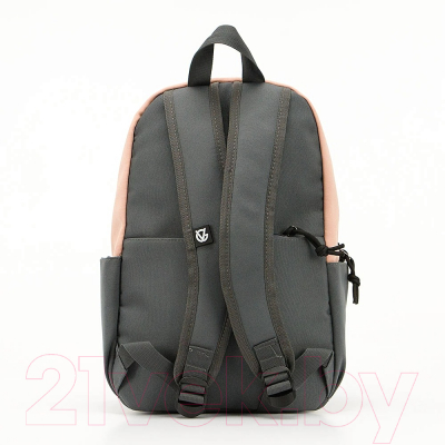 Рюкзак Valigetti 308-M11-GPK (серый/розовый)