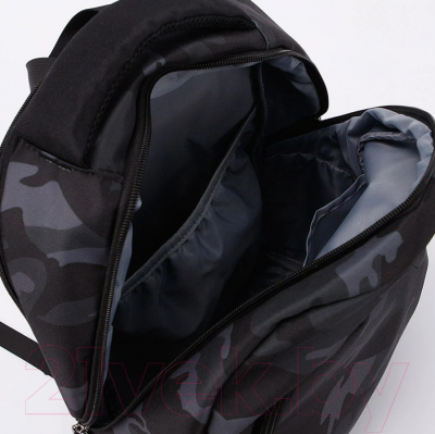 Рюкзак Valigetti 308-N36-BGR (черный/серый)
