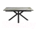 Миниатюра изображения товара Обеденный стол Signal Columbus 160-240x90 (Amber Bianco белый/черный)