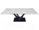 Миниатюра изображения товара Обеденный стол Signal Sorento Ceramic 160-220x90 (Nature Cloud белый/черный матовый)