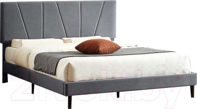 Полуторная кровать Signal Savana Velvet 120x200 (tap 192 серый)