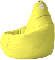 Бескаркасное кресло Mio Tesoro Груша XL / GF-110x80-ZH (желтый) - 