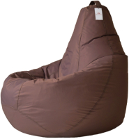 Бескаркасное кресло Mio Tesoro Груша XL / GF-110x80-SH (шоколад) - 
