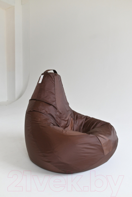 Бескаркасное кресло Mio Tesoro Груша XL / GF-110x80-SH (шоколад)