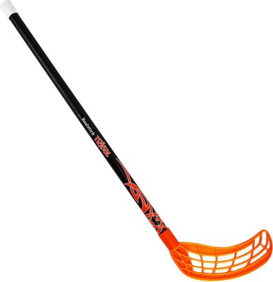 Клюшка для флорбола Realstick Tribal Jr / MR-KF-TR85-OR (черный/оранжевый) - 