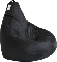Бескаркасное кресло Mio Tesoro Груша XL / GF-110x75-CH (черный) - 