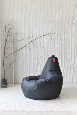 Бескаркасное кресло Mio Tesoro Груша XL / GF-110x75-GR (графит)