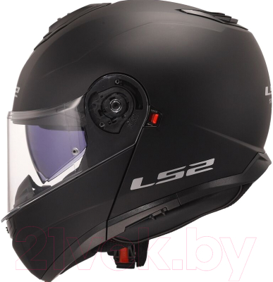 Мотошлем LS2 FF908 Strobe 2 (2XL, черный матовый)