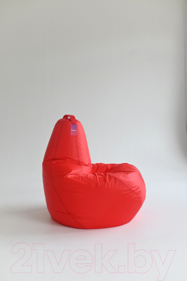 Бескаркасное кресло Mio Tesoro Груша XXL / GF-130x85-K (красный)