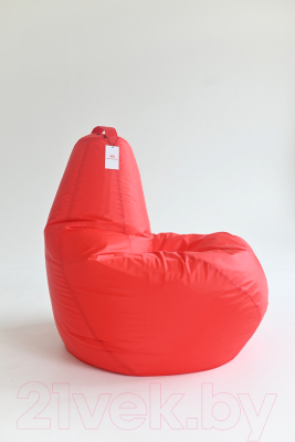 Бескаркасное кресло Mio Tesoro Груша XXL / GF-130x85-K (красный)