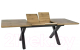 Миниатюра изображения товара Обеденный стол Signal Xaviero II 160-240x90 (дуб артизан/черный)