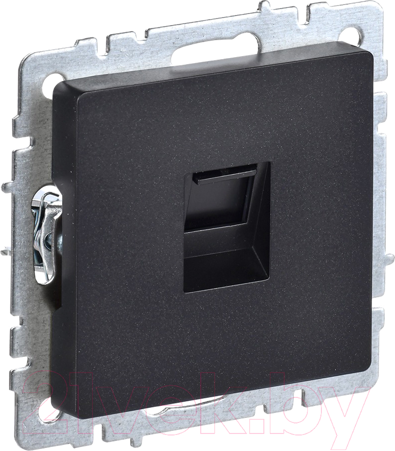 Розетка IEK Brite BR-K10-2-K02 (черный)