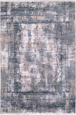 Коврик Radjab Carpet Биллионер Прямоугольник 04271A / 7278RK (0.8x1.6, Grey/Blue)