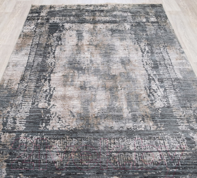 Коврик Radjab Carpet Биллионер Прямоугольник 04271A / 7278RK (0.8x1.6, Grey/Blue)