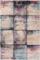 Коврик Radjab Carpet Калифорния Прямоугольник P535A / 3545RK (1.2x1.8, Beige/Dark Powder) - 
