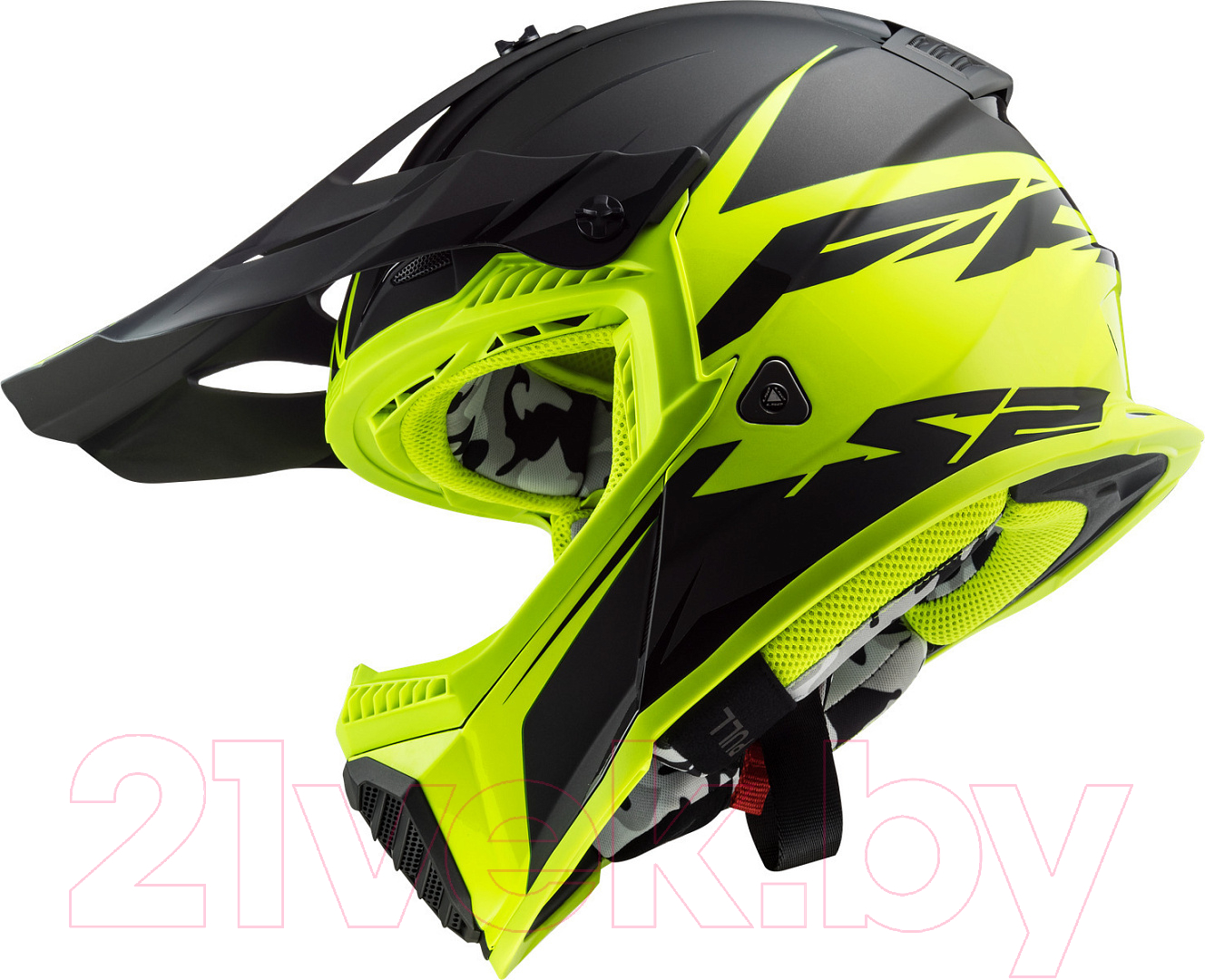 Мотошлем LS2 MX1299 (MX437) Fast Evo Roar