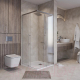 Миниатюра изображения товара Душевой уголок Niagara NG-6629-34 90x90x195 (хром/прозрачное стекло)